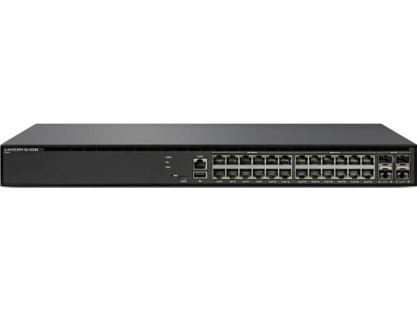 LANCOM GS-4530X - Switch - Administrerad - 12 x 10/100/1000 + 12 x 100/1000/2.5G + 4 x 1 Gigabit / 10 Gigabit SFP+ + 2 x 10/40 Gigabit QSFP+ - skrivb