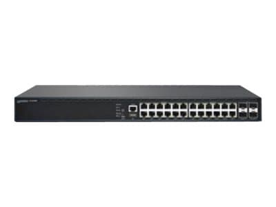 LANCOM GS-4530X - Switch - Styrt - 12 x 10/100/1000 + 12 x 100/1000/2.5G + 4 x 1 Gigabit / 10 Gigabit SFP+ + 2 x 10/40 Gigabit QSFP+ - stasjonær Sort