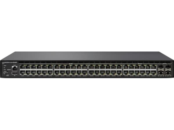 LANCOM GS-4554XP - Switch - Styrt - 36 x 10/100/1000 (PoE+) + 12 x 100/1000/2.5G (PoE+) + 4 x 1 Gigabit / 10 Gigabit SFP+ + 2 x 10/40 Gigabit QSFP+ -
