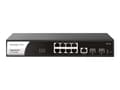 Miniatyrbilde 4 av 5: Draytek VigorSwitch G2100 - Switch - L2+ - Styrt - 8 x 10/100/1000 + 2 x Gigabit SFP - stasjonær, rackmonterbar
