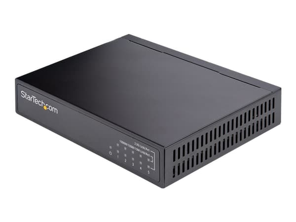 StarTech.com DS52000, Hallitsematon, 2.5G Ethernet (100/1000/2500), Täysin kaksipuolinen, Seinäkiinnitteinen