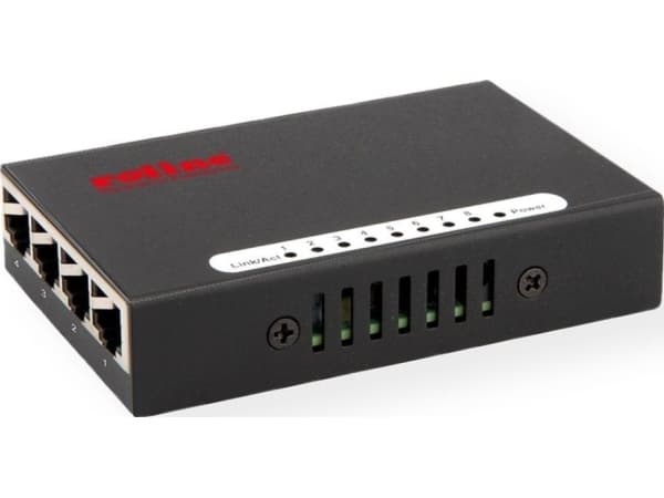 Roline 21.14.3530 Strømforsyning-kytkin 10 / 100 / 1000 MBit/s USB-strømforsyning-virtapiiri