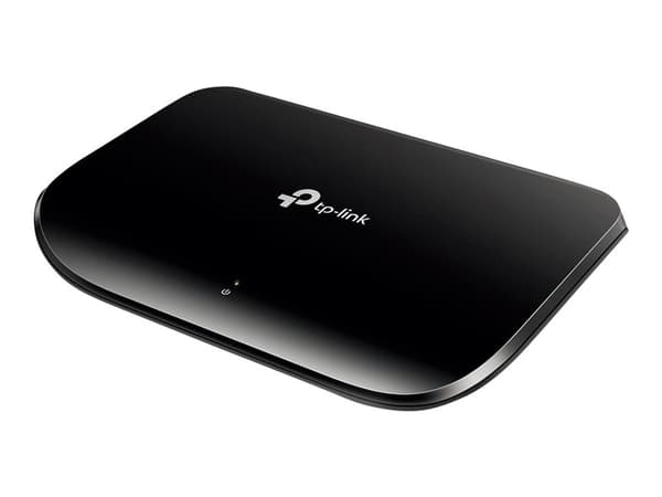 TP-Link TL-SG1005D, Ohanterad, Gigabit Ethernet (10/100/1000), Full duplex Svart