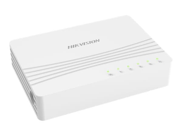Hikvision Value Series DS-3E0505D-E - Switch - ohanterad - 5 x 10/100/1000 - skrivbordsmodell