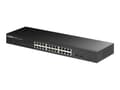 Miniatyrbild 1 av 5: Edimax GS-1026 - V3 - switch - 24 x 10/100/1000 + 2 x SFP - rackmonterbar, skrivbordsmodell