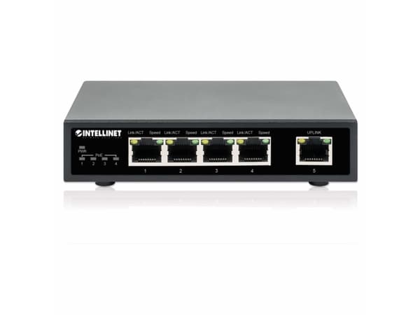 Intellinet 561839, Gigabit Ethernet (10/100/1000), Power over Ethernet -tuki