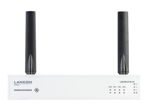 LANCOM R&amp;S Unified Firewall UF-60 LTE - Palomuuri - 4 porttia - GigE
