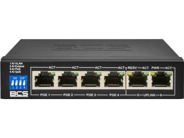 Pistokytkin SWITCH POE BCS-B-SP0402 4-WAY BCS BASIC