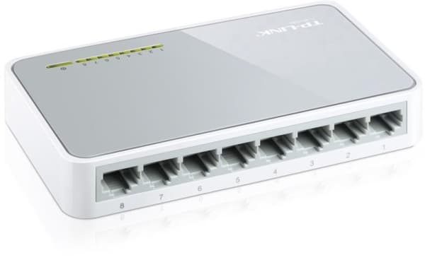 TP-Link TL-SF1008D, Hallitsematon, Fast Ethernet (10/100), Täysin kaksipuolinen