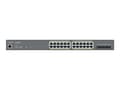 Miniatyrbild 2 av 3: EnGenius Cloud Switch Series ECS1528FP - Switch - Administrerad - 24 x 10/100/1000 (PoE+) + 4 x 10 Gigabit SFP+ - rackmonterbar - PoE+ (410 W)