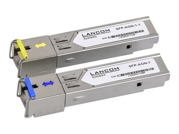 LANCOM SFP-BiDi1550-SC1 - SFP (mini-GBIC) transceiver modul - GigE - 1000Base-BX20 - SC/UPC enkelttilstand - op til 20 km - 1310 nm / 1550 nm (pakke
