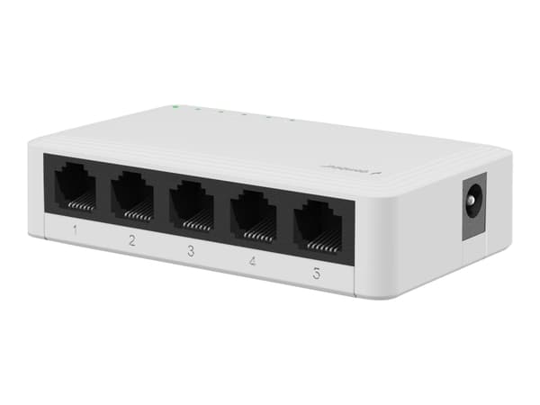 Gembird NSW-G5-01 - Switch - 5 x 10/100/1000 - stasjonær
