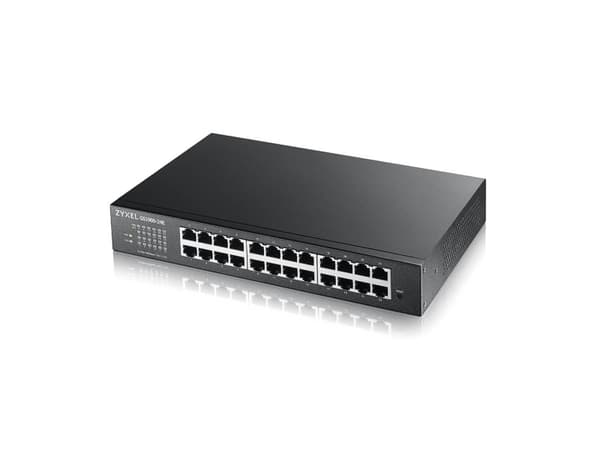 Zyxel GS1900 Series GS1900-24E - Switch - smart - 24 x 10/100/1000 - rackmonterbar, väggmonterbar - för USG Flex 100