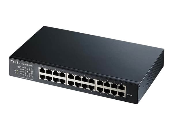 Zyxel GS1900 Series GS1900-24E - Switch - smart - 24 x 10/100/1000 - rackmonterbar, väggmonterbar - för USG Flex 100
