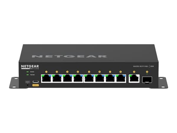 NETGEAR GSM4210PD-100EUS, Hallittu, L2/L3, Gigabit Ethernet (10/100/1000), Täysin kaksipuolinen, Power over Ethernet -tuki, Telineasennus