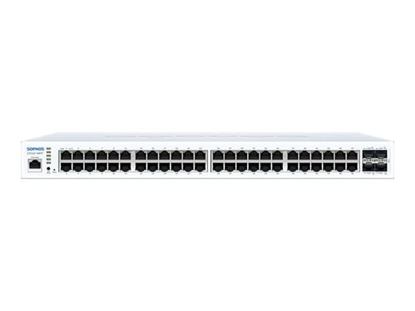 Sophos CS110-48FP - Switch - Administreret - 48 x 10/100/1000 (PoE+) + 4 x 1 Gigabit / 10 Gigabit SFP+ - monterbar på stativ - PoE+ (740 W)