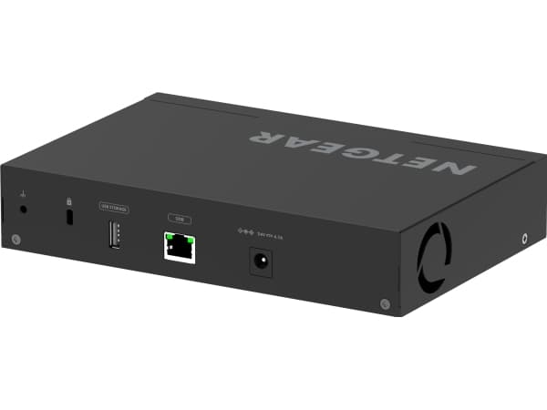 NETGEAR AV Line M4250-8G2XF-PoE+ - Switch - L3 - Administrerad - 8 x 10/100/1000 (8 PoE+) + 2 x 10 Gigabit SFP+ - sida till sida luftflöde - skrivbor