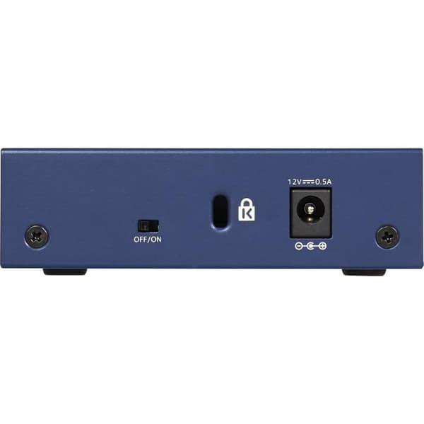 NETGEAR GS105 5-ports metall Gigabit Ethernet-switch (10/100/1000), ProSAFE-skydd, livstidsgaranti Idealisk för små och medelstora företag och VSE
