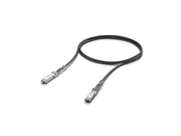 Ubiquiti - Direkte 10GBase-koblingskabel - SFP+ til SFP+ - 1 m - 4.2 mm - passiv - svart