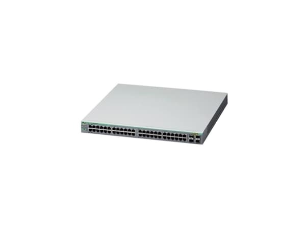 Allied Telesis AT GS950/18PS V2 - Switch - smart - 24 x 10/100/1000 (PoE+) + 24 x 10/100/1000 + 4 x 1000Base-X - skrivbordsmodell, rackmonterbar, väg