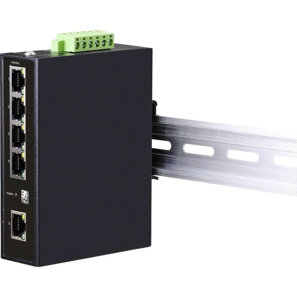 TRU COMPONENTS Industrial Ethernet Switch 1+4 Port 10 / 100 MBit/s