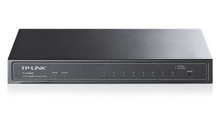 TP-Link TL-SG2008, Håndtert, L2, Gigabit Ethernet (10/100/1000), Full tosidig