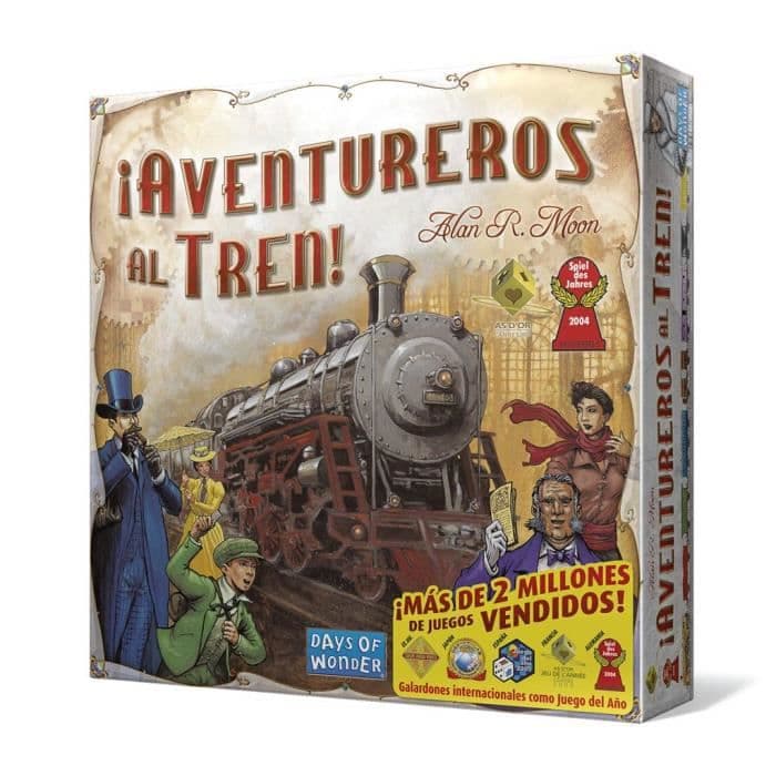 Aventureros al Tren! EDGDW7201 - KVM SWITCH - Edge Entertainment? Brädspel, Nordamerika