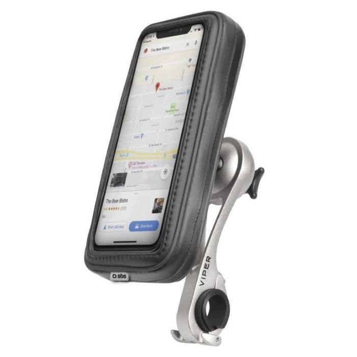 GENERIC 8018417258794 - KVM SWITCH - SBS motorcykelfäste i aluminium för smartphones upp till 6