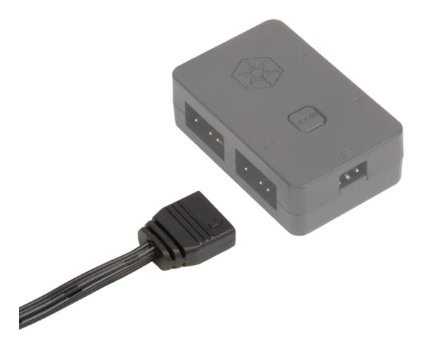 Silverstone CPL03, 0,3 m, 4 x 4-pin PWM, 4-pin PWM, Hunkjønn, Hunkjønn, Rett