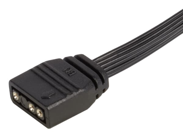 Silverstone CPL03, 0,3 m, 4 x 4-pin PWM, 4-pin PWM, Hunkjønn, Hunkjønn, Rett