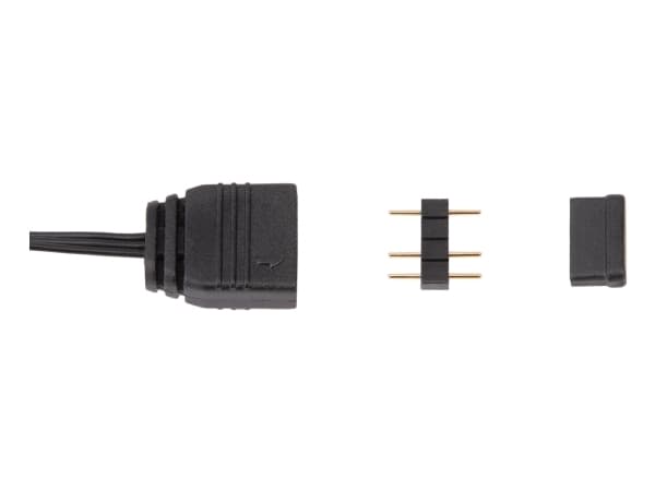 Silverstone CPL03, 0,3 m, 4 x 4-pin PWM, 4-pin PWM, Hunkjønn, Hunkjønn, Rett