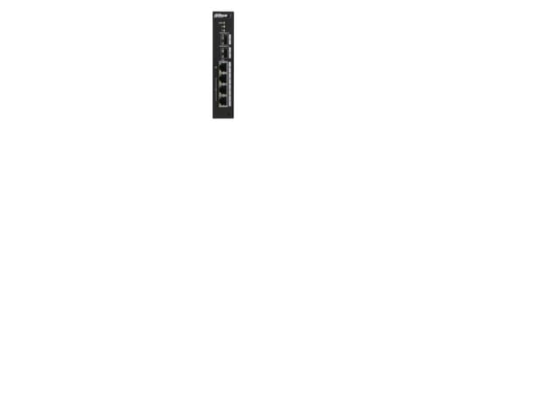 Dahua DH-PFS3206-4P-96 - Switch - ikke-styrt - 1 x 10/100/1000Base-T (High PoE) + 3 x 10/100Base-T (PoE+) + 2 x 1000Base-X SFP - stasjonær - High PoE