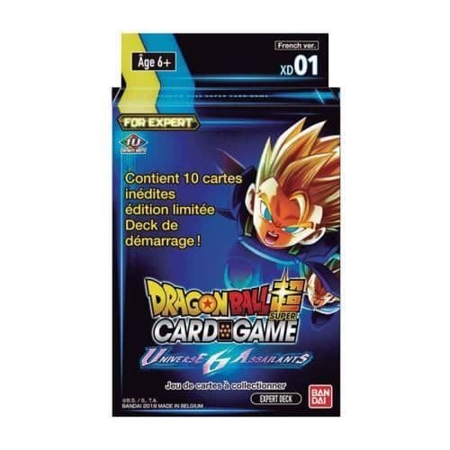 GENERIC 4549660384601 - KVM SWITCH - Dragon Ball TCG Expert Deck 1 Universe 6 Assailants kortspel