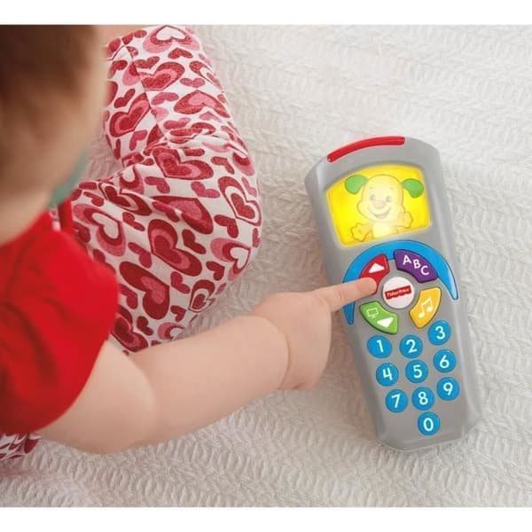 Fisher-Price DLD35 - KVM SWITCH - Hundfjärrkontroll Babyleksaker 6 månader kastiliansk version