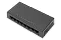Miniatyrbild 2 av 5: DIGITUS DN-80069 - Switch - metal housing - ohanterad - 8 x 10/100 - skrivbordsmodell, väggmonterbar