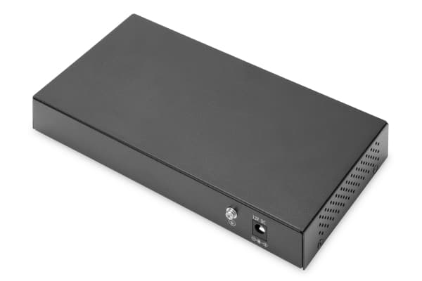 DIGITUS DN-80067 - Switch - ohanterad - 8 x 10/100/1000 + 2 x SFP (mini-GBIC) (upplänk) - skrivbordsmodell, väggmonterbar
