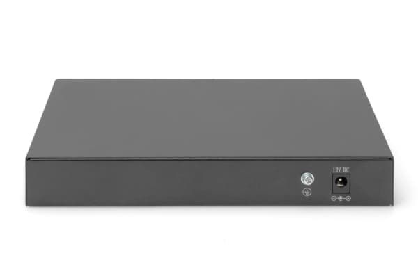 DIGITUS DN-80067 - Switch - ohanterad - 8 x 10/100/1000 + 2 x SFP (mini-GBIC) (upplänk) - skrivbordsmodell, väggmonterbar