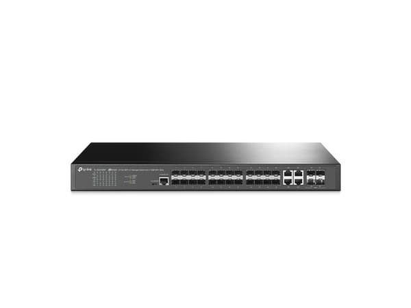 L2+ JetStream managed switch med 24 SFP-portar och 4 SFP+ 10GE-platser