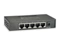 Miniatyrbillede 1 af 3: LevelOne GEU-0523 - Switch - uadministreret - 5 x 10/100/1000 - Desktop, vægmonterbar (GEU-0523)