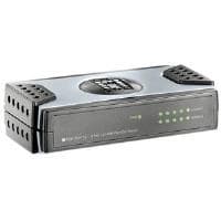 LevelOne PalmCom FSW-0808TX - Switch - 8 x 10/100 - Desktop (530136) Grå