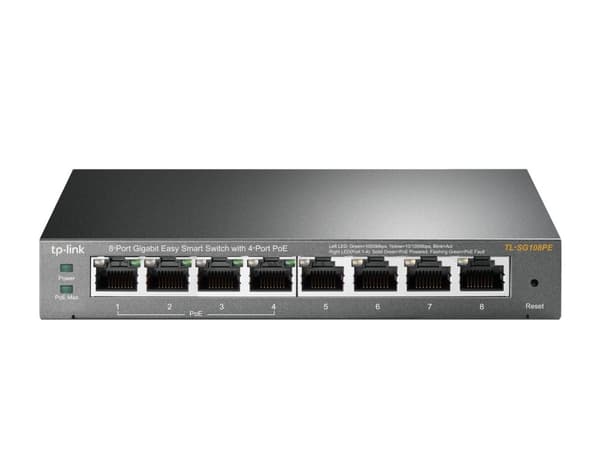 TP-Link TL-SG108PE - V2 - Netværksswitch