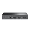 Pikkukuva 1 / 3: TP-Link JetStream TL-SG3210 - Kytkin - hallittu - 8 x 10/100/1000 - Pöytäkone, telineeseen kiinnitettävä