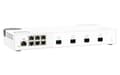 Miniatyrbilde 3 av 5: QNAP QSW-M2106-4S - Switch - Styrt - 6 x 2.5GBase-T + 4 x 10Gb Ethernet SFP+ - stasjonær