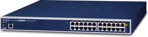 PLANET POE1200G verkkokytkin Hallittu Gigabit Ethernet (10/100/1000) Power over Ethernet (PoE) 1U Sininen Sininen