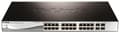 Miniatyrbild 1 av 3: D-Link Web Smart DGS-1210-28P - switch - hanterad - 24 x 10/100/1000 (PoE) + 4 x Gigabit SFP - stationär, rackmonterbar - PoE (DGS-1210-28P)