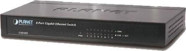 PLANET GSD-805 Unmanaged Gigabit Ethernet (10/100/1000) Sort