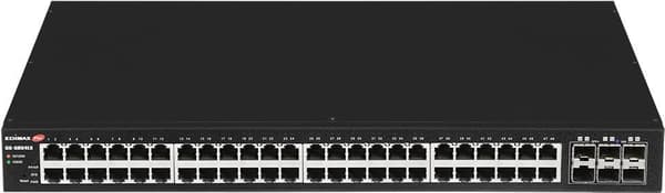 Edimax Pro GS-5654LX - Kytkin - Smart - 48 x 10/100/1000 + 6 x 10 Gigabit SFP+ (uplink) - Pöytäkone, telineeseen asennettava