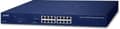 Miniatyrbild 1 av 2: PLANET GSW-1601 Network Switch Unmanaged Gigabit Ethernet (10/100/1000) 1U Blå
