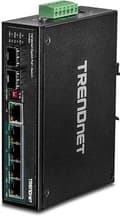 Miniatyrbild 1 av 7: Trendnet TI-PG62 nätverksswitch Unmanaged Gigabit Ethernet (10/100/1000) Power over Ethernet (PoE) Svart