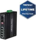 Pikkukuva 1 / 8: Trendnet TI-UPG62 verkkokytkin Hallitsematon L2 Gigabit Ethernet (10/100/1000) Musta Power over Ethernet (PoE)